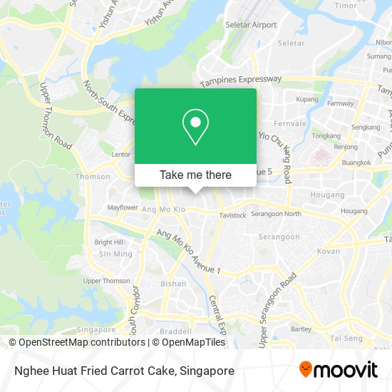 Nghee Huat Fried Carrot Cake map