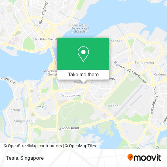 Tesla map