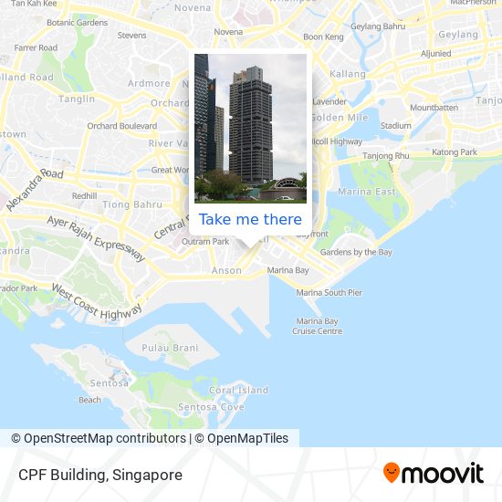 CPF Building map