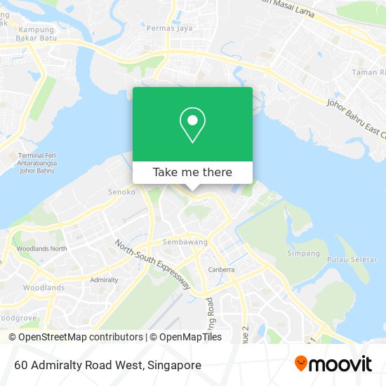 60 Admiralty Road West地图