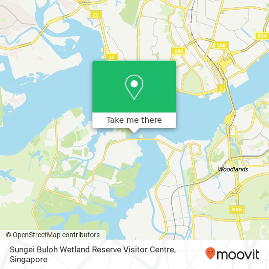 Sungei Buloh Wetland Reserve Visitor Centre map