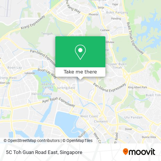 5C Toh Guan Road East map