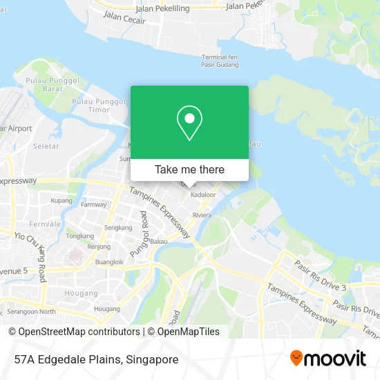 57A Edgedale Plains地图