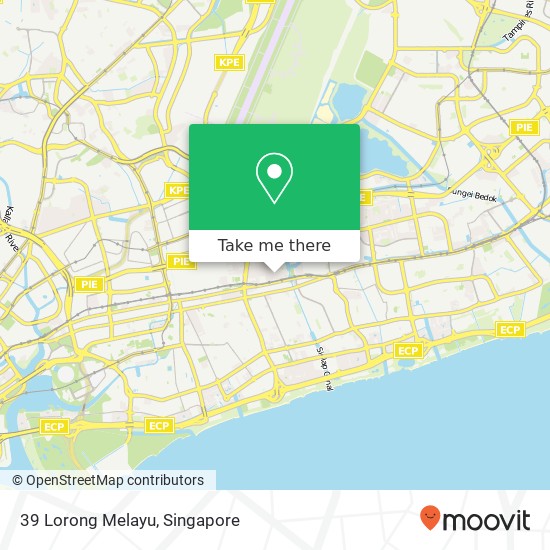 39 Lorong Melayu map