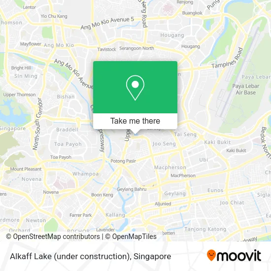 Alkaff Lake (under construction) map