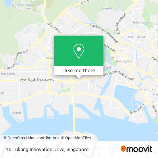15 Tukang Innovation Drive map