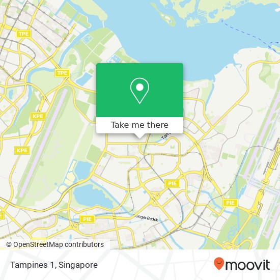 Tampines 1 map