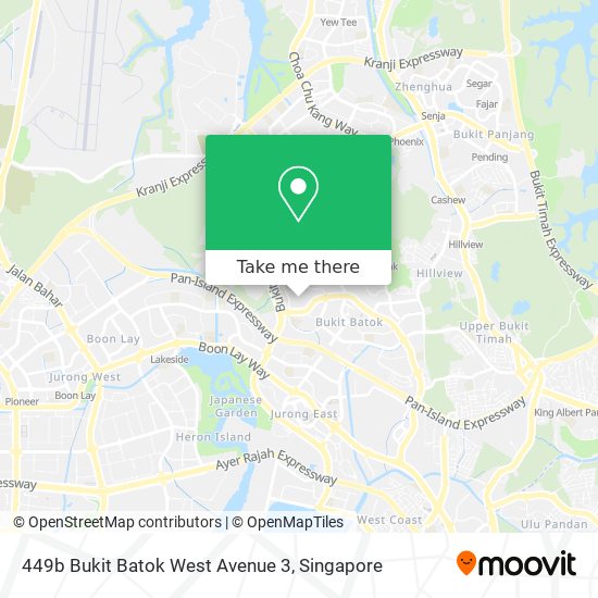 449b Bukit Batok West Avenue 3 map