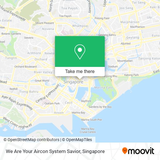 We Are Your Aircon System Savior map