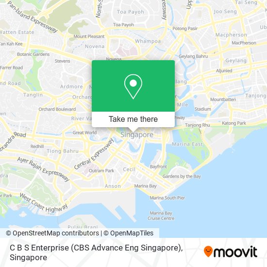 C B S Enterprise (CBS Advance Eng Singapore) map
