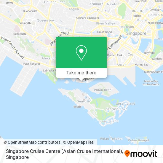 Singapore Cruise Centre (Asian Cruise International)地图