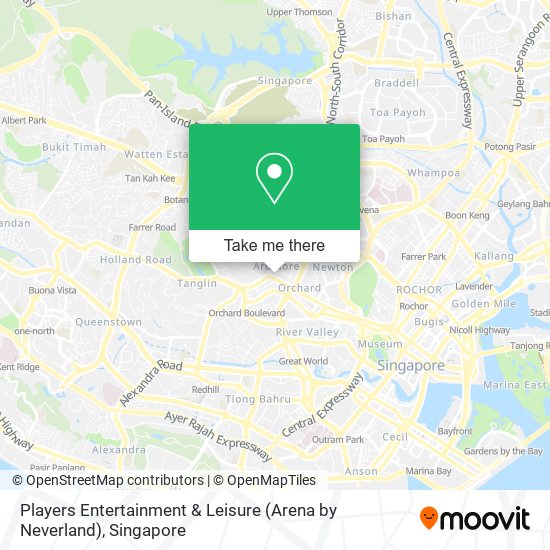 Players Entertainment & Leisure (Arena by Neverland) map