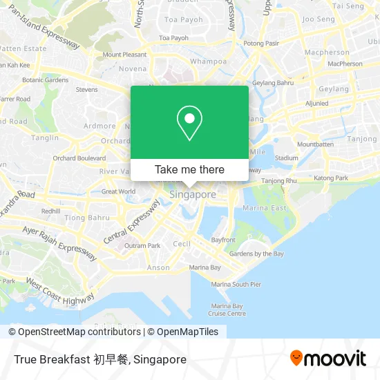True Breakfast 初早餐 map