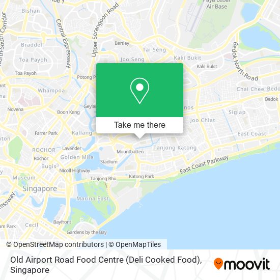 Old Airport Road Food Centre (Deli Cooked Food) map