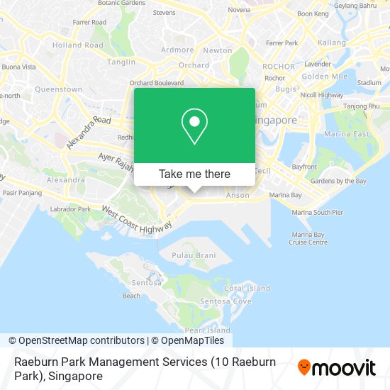 Raeburn Park Management Services (10 Raeburn Park) map