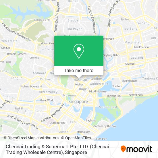 Chennai Trading & Supermart Pte. LTD. (Chennai Trading Wholesale Centre)地图
