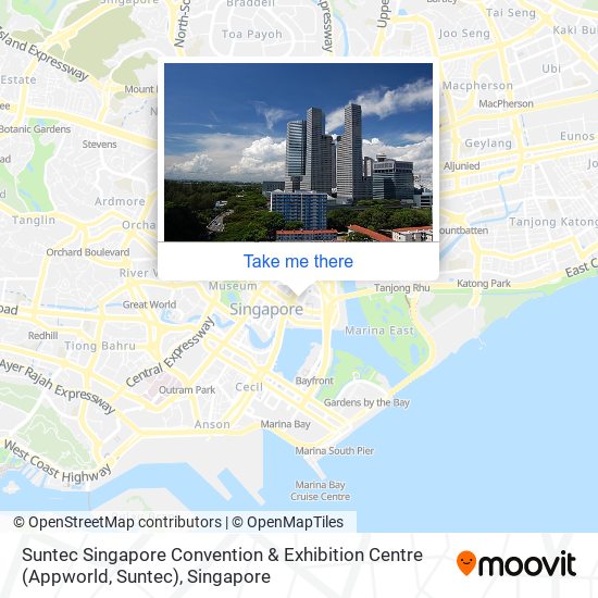 Suntec Singapore Convention & Exhibition Centre (Appworld, Suntec)地图
