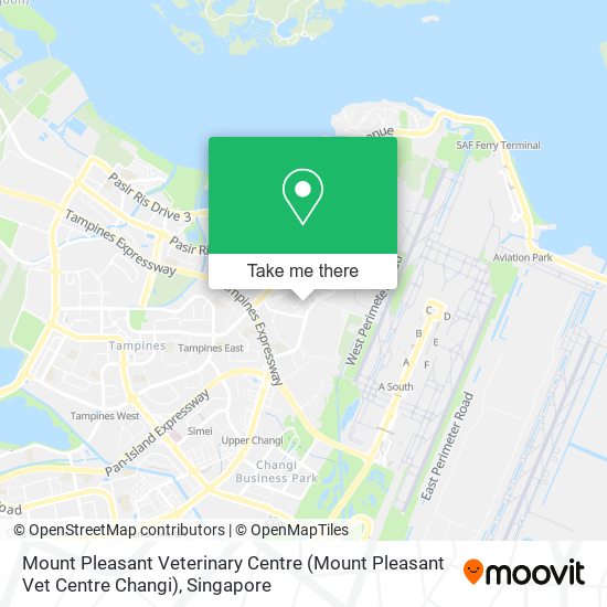 Mount Pleasant Veterinary Centre (Mount Pleasant Vet Centre Changi) map