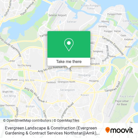 Evergreen Landscape & Construction (Evergreen Gardening & Contract Services Northstar@Amk) map
