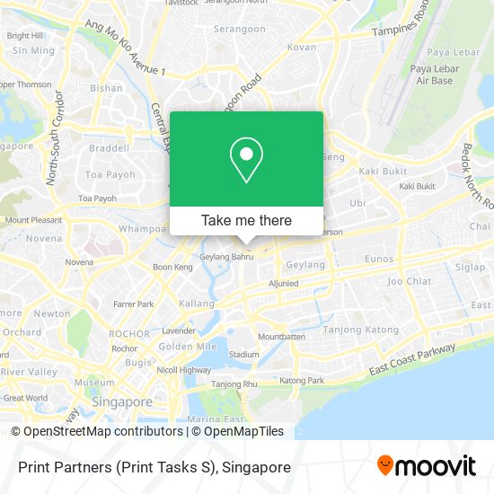 Print Partners (Print Tasks S) map