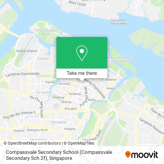 Compassvale Secondary School (Compassvale Secondary Sch 2f)地图