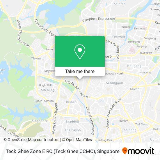 Teck Ghee Zone E RC (Teck Ghee CCMC) map