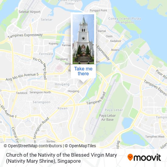 Church of the Nativity of the Blessed Virgin Mary (Nativity Mary Shrine)地图