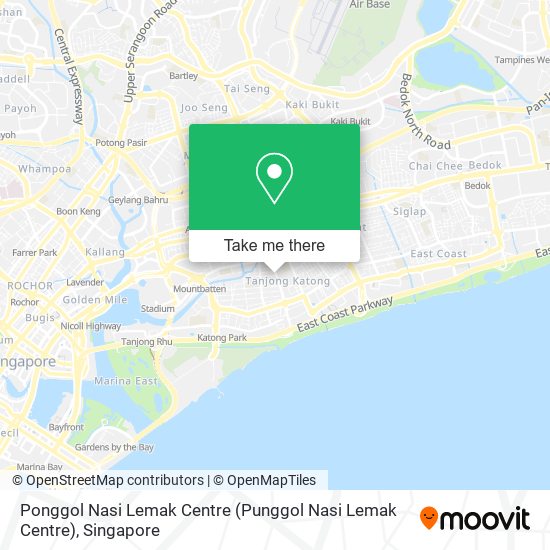 Ponggol Nasi Lemak Centre map
