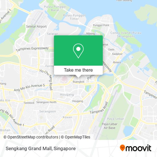 Sengkang Grand Mall map