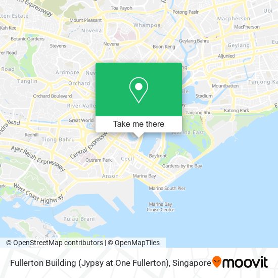 Fullerton Building (Jypsy at One Fullerton) map