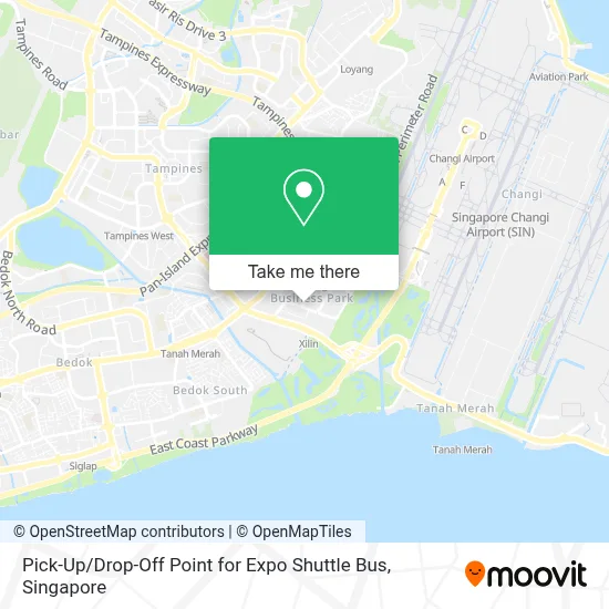How to Get to Pick-Up / Drop-Off Point for Expo Shuttle Bus in ...