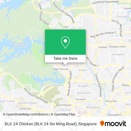 BLK 24 Chicken (BLK 24 Sin Ming Road) map