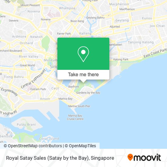 Royal Satay Sales (Satay by the Bay) map