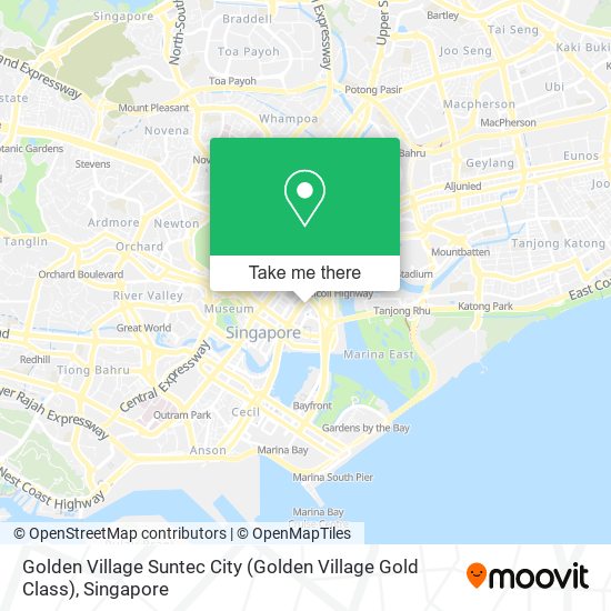 Golden Village Suntec City (Golden Village Gold Class)地图