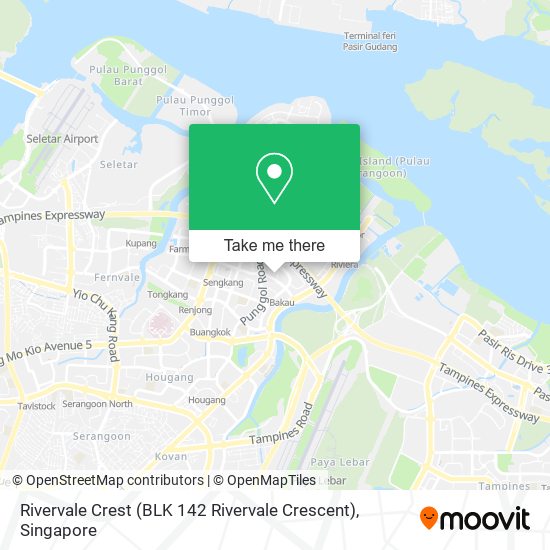 Rivervale Crest (BLK 142 Rivervale Crescent)地图