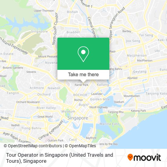 Tour Operator in Singapore (United Travels and Tours)地图
