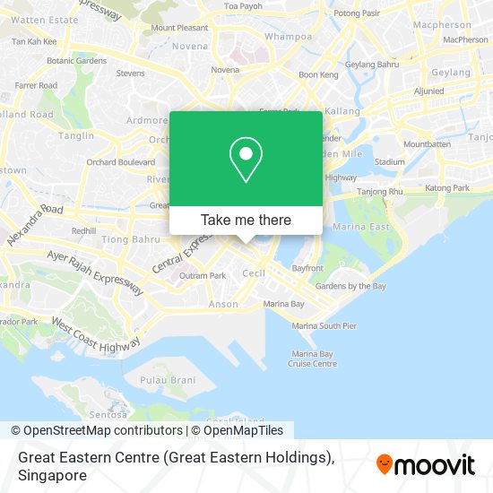 Great Eastern Centre (Great Eastern Holdings) map