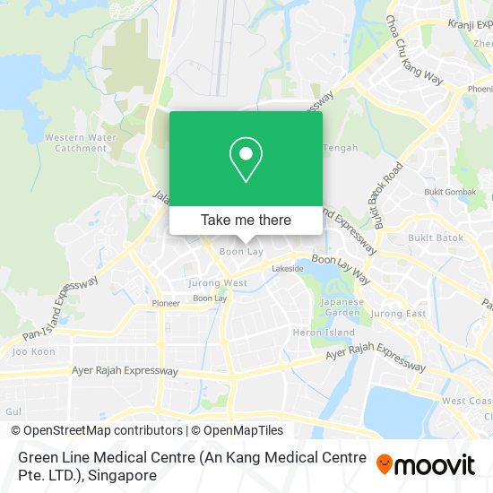 Green Line Medical Centre (An Kang Medical Centre Pte. LTD.) map