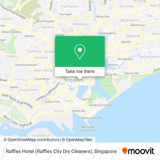 Raffles Hotel (Raffles City Dry Cleaners)地图