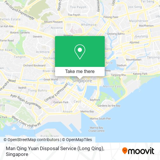 Man Qing Yuan Disposal Service (Long Qing) map