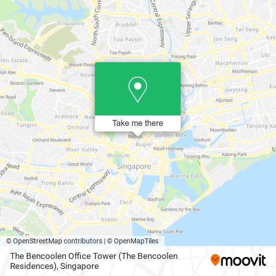 The Bencoolen Office Tower (The Bencoolen Residences)地图