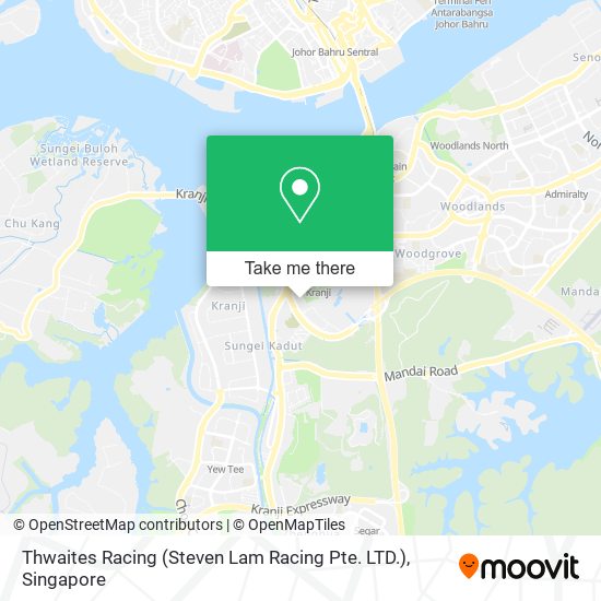 Thwaites Racing (Steven Lam Racing Pte. LTD.) map