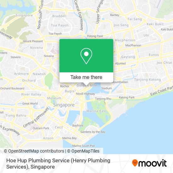 Hoe Hup Plumbing Service (Henry Plumbing Services)地图
