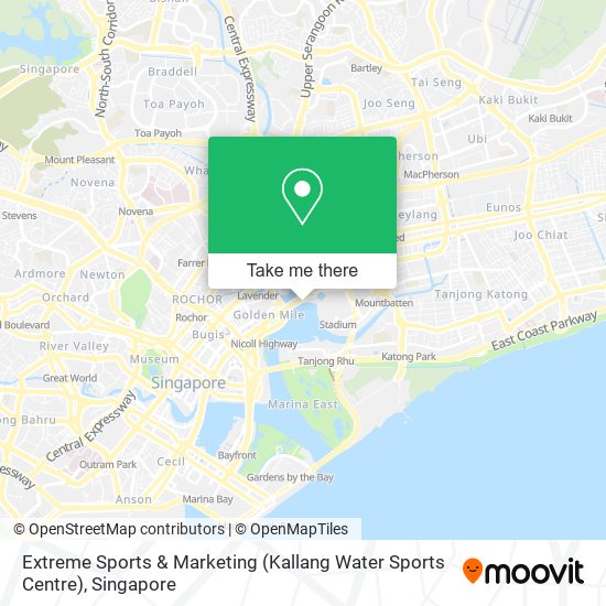 Extreme Sports & Marketing (Kallang Water Sports Centre) map
