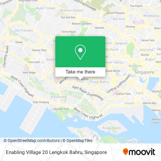 Enabling Village 20 Lengkok Bahru地图