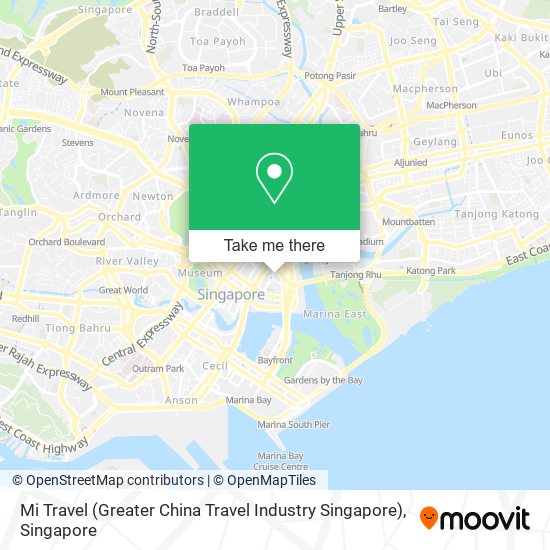 Mi Travel (Greater China Travel Industry Singapore) map