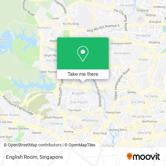 English Room地图