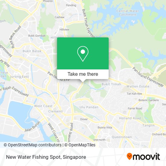 New Water Fishing Spot map