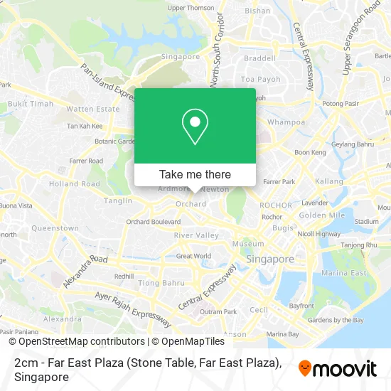 2cm - Far East Plaza (Stone Table, Far East Plaza) map