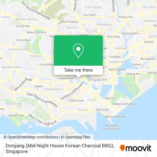 Donjjang (Mid-Night House Korean Charcoal BBQ) map